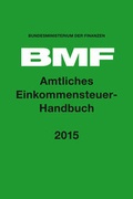 Cover: Amtliches Einkommensteuer-Handbuch 2015 - Boorberg
