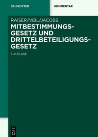 Abbildung von: Mitbestimmungsgesetz und Drittelbeteiligungsgesetz - De Gruyter