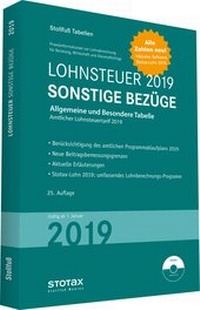 Abbildung von: Tabelle, Lohnsteuer 2019 Sonstige Bezüge - Stollfuß