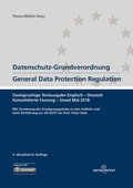 Cover: Datenschutz-Grundverordnung General Data Protection Regulation - Datakontext