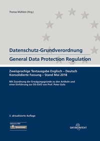 Enlarge image Cover: Datenschutz-Grundverordnung General Data Protection Regulation - Datakontext