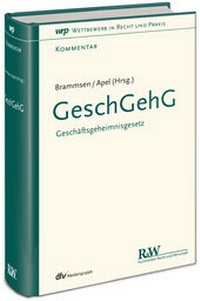 Abbildung von: GeschGehG - Fachmedien Recht und Wirtschaft