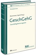 Cover: GeschGehG - Fachmedien Recht und Wirtschaft