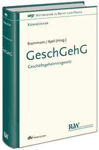 Enlarge image Cover: GeschGehG - Fachmedien Recht und Wirtschaft