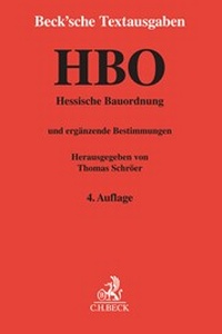 Abbildung von: Hessische Bauordnung: HBO - C.H.BECK