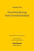 Cover: Erwerbssicherung beim Grundst&uuml;ckskauf - Mohr Siebeck