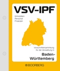 Cover: VSV-IPF - Vorschriftensammlung f&uuml;r die Verwaltung in Baden-W&uuml;rttemberg - Boorberg