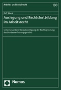 Cover: Auslegung und Rechtsfortbildung im Arbeitsrecht - Nomos