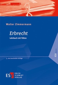Enlarge image Cover: Erbrecht - Erich Schmidt Verlag