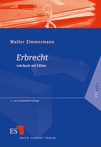 Enlarge image Cover: Erbrecht - Erich Schmidt Verlag
