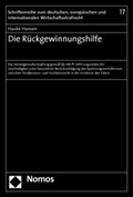 Cover: Die R&uuml;ckgewinnungshilfe - Nomos