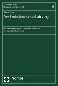 Abbildung von: Der Emissionshandel ab 2013 - Nomos