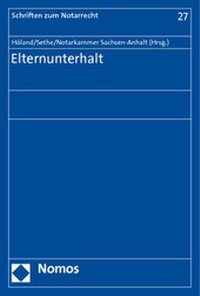 Abbildung von: Elternunterhalt - Nomos