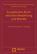 Cover: Europ&auml;isches Recht zwischen Bew&auml;hrung und Wandel - Nomos