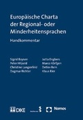Cover: Europ&auml;ische Charta der Regional- oder Minderheitensprachen - Nomos