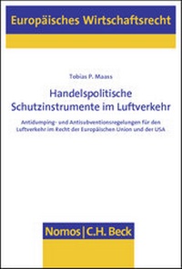 Abbildung von: Handelspolitische Schutzinstrumente im Luftverkehr - Nomos