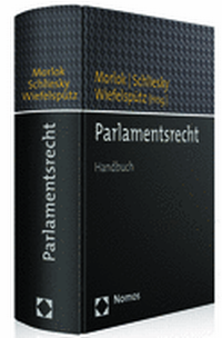 Abbildung von: Parlamentsrecht - Nomos