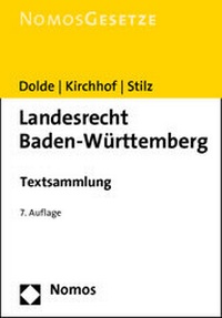 Bild vergrößern Bild: Landesrecht Baden-Württemberg - Nomos