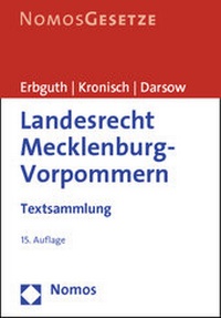 Bild vergrößern Bild: Landesrecht Mecklenburg-Vorpommern - Nomos