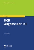 Bild: BGB Allgemeiner Teil - Nomos