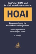 Cover: Beck'scher HOAI- und Architektenrechts-Kommentar - C.H.BECK
