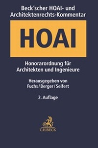 Abbildung von: Beck'scher HOAI- und Architektenrechts-Kommentar - C.H.BECK