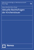 Cover: Aktuelle Rechtsfragen der Kirchensteuer - Nomos