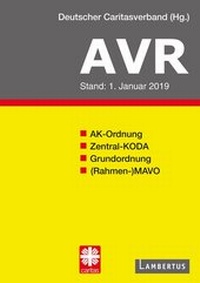 Abbildung von: Richtlinien für Arbeitsverträge in den Einrichtungen des Deutschen Caritasverbandes (AVR) 2019 - Lambertus
