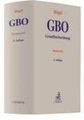 Cover: Grundbuchordnung: GBO - C.H.BECK