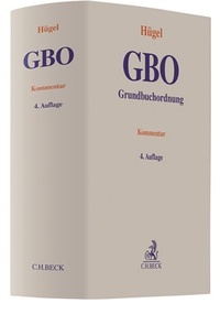 Abbildung von: Grundbuchordnung: GBO - C.H.BECK