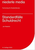 Cover: Standardf&auml;lle Schuldrecht - 2023 - niederle media