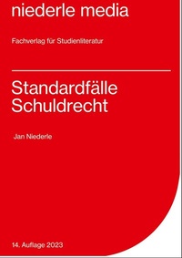 Enlarge image Cover: Standardfälle Schuldrecht - 2023 - niederle media