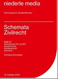 Cover: Schemata Zivilrecht - Karteikarten - 2023 - niederle media