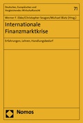 Cover: Internationale Finanzmarktkrise - Nomos