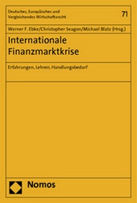 Abbildung von: Internationale Finanzmarktkrise - Nomos
