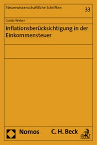 Abbildung von: Inflationsberücksichtigung in der Einkommensteuer - Nomos