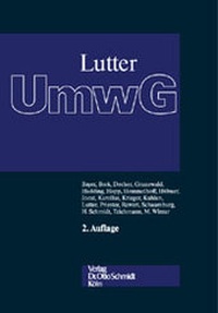 Abbildung von: Umwandlungsgesetz - Otto Schmidt Verlag