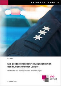 Abbildung von: Die polizeilichen Beurteilungsrichtlinien des Bundes und der Länder - DBB Verlag