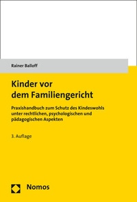 Abbildung von: Kinder vor dem Familiengericht - Nomos