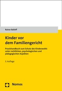 Abbildung von: Kinder vor dem Familiengericht - Nomos