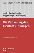 Cover: Die Verfassung des Freistaats Th&uuml;ringen - Nomos