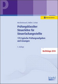 Abbildung von: Prüfungsklassiker Steuerlehre für Steuerfachangestellte - Kiehl