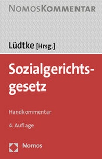 Abbildung von: Sozialgerichtsgesetz - Nomos