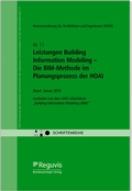 Bild: Leistungen Building Information Modeling - Die BIM-Methode im Planungsprozess der HOAI - Reguvis Fachmedien