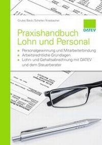 Bild vergrößern Bild: Praxishandbuch Lohn und Personal - DATEV