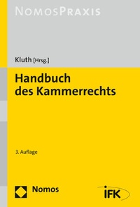 Abbildung von: Handbuch des Kammerrechts - Nomos