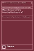 Cover: Methoden des Lernens in der Rechtswissenschaft - Nomos