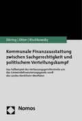 Bild: Kommunale Finanzausstattung zwischen Sachgerechtigkeit und politischem Verteilungskampf - Nomos