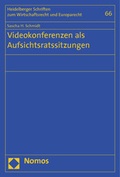 Abbildung von: Videokonferenzen als Aufsichtsratssitzungen - Nomos