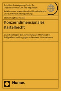 Abbildung von: Konzerndimensionales Kartellrecht - Nomos